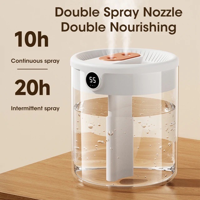 Electronics Gadgets For Home - New 2L Double Spray Humidifier Atomizer