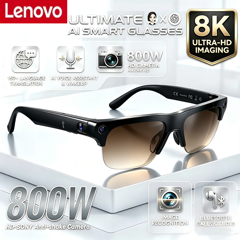 Smart Glasses Ar - Lenovo Smart AI Glasses 800w HD