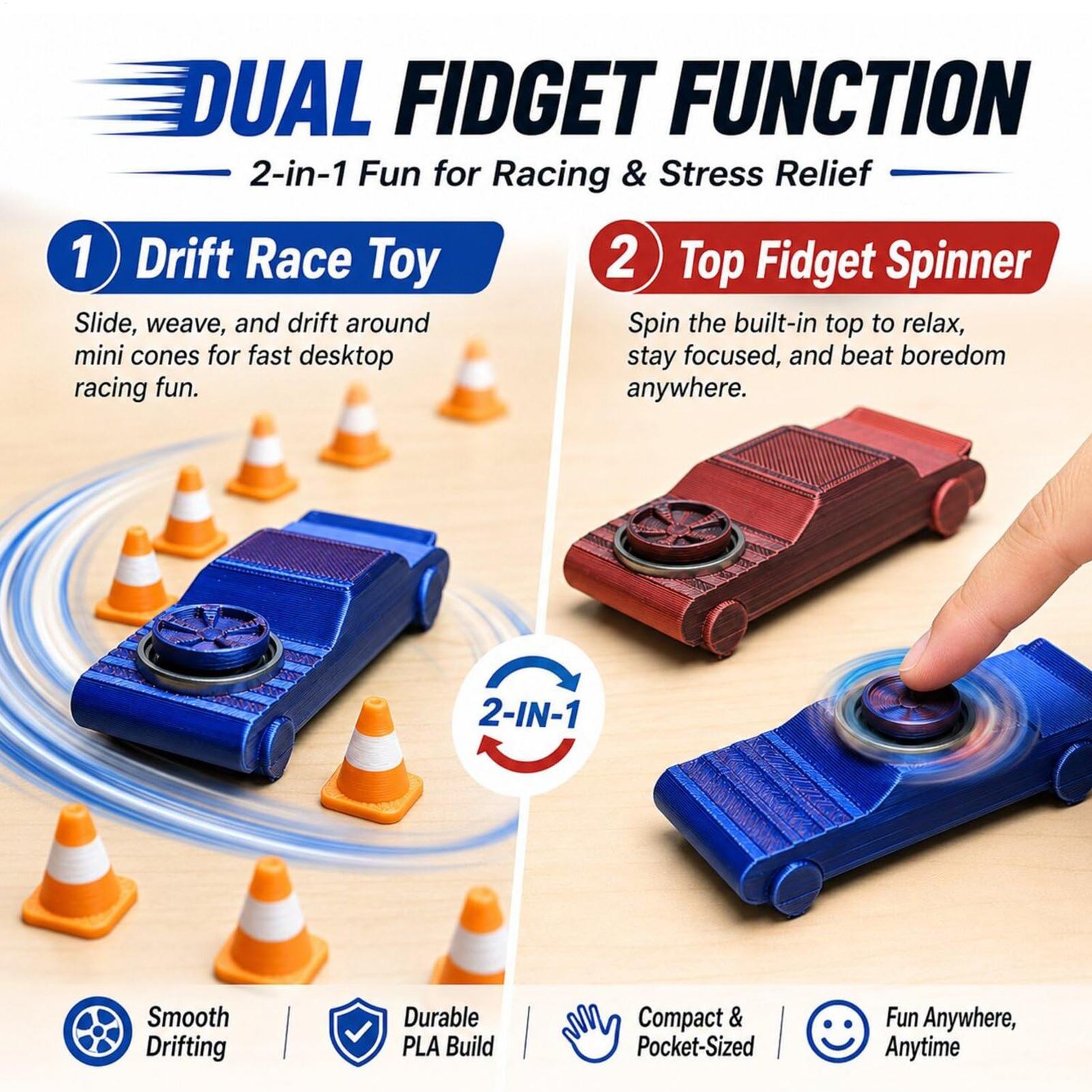 Mini Pocket Drift Car Fidget T - Electronics Latest Gadgets recension och pris