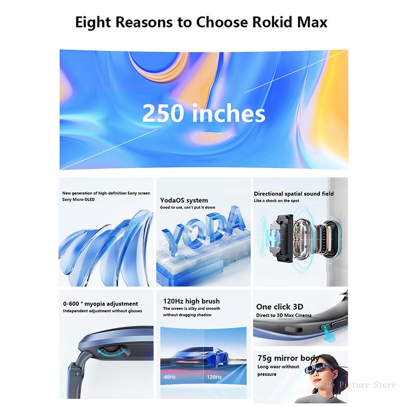 Rokid Max AR 3D Smart Glasses  - Smart Glasses Ar recension och pris