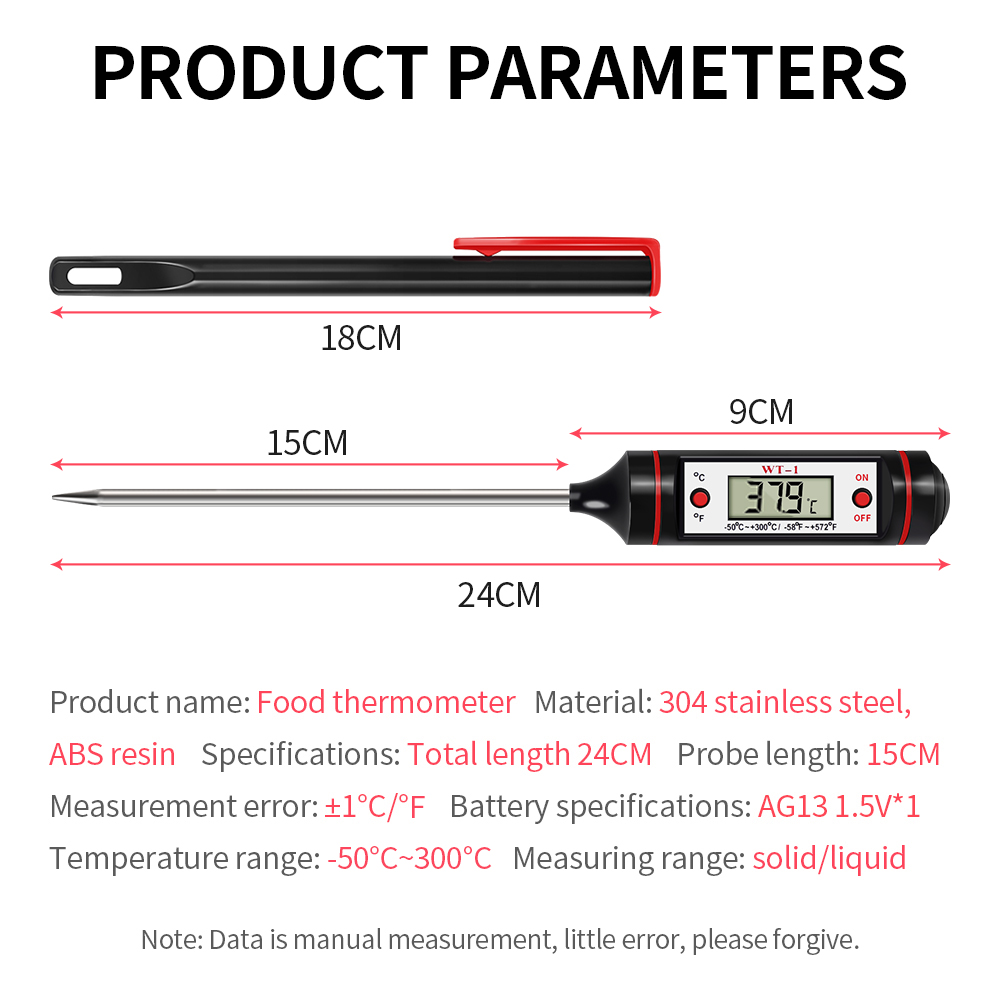 Digital Food Thermometer New M - Electronics New Gadgets recension och pris