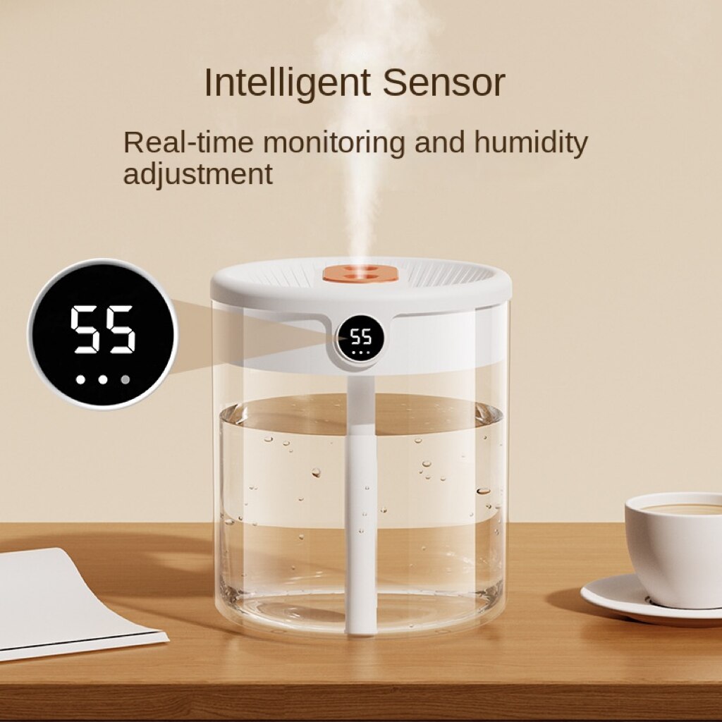 New 2L Double Spray Humidifier - Electronics Gadgets For Home recension och pris
