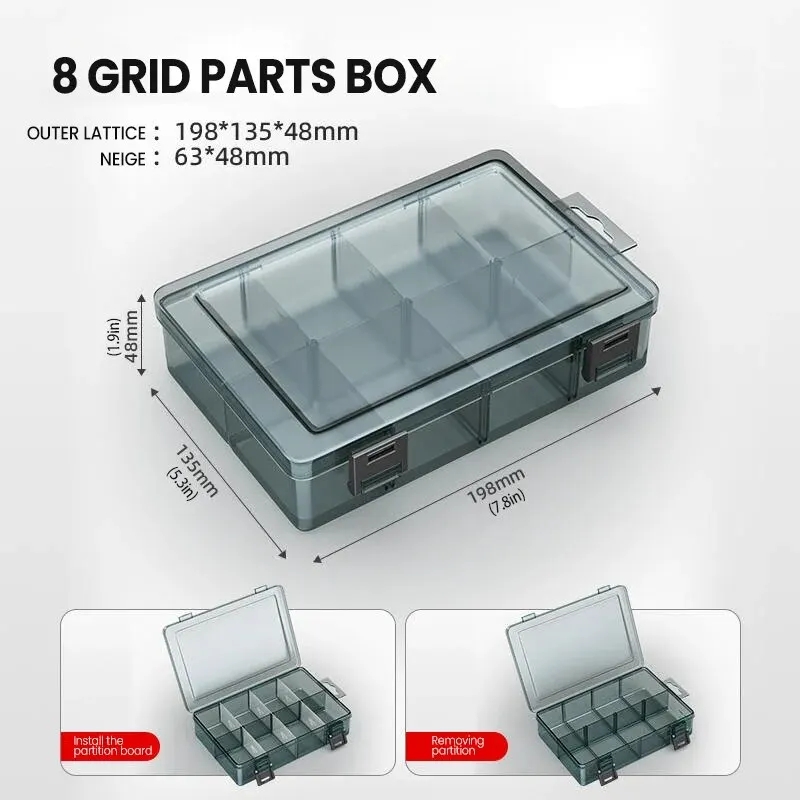 AIRAJ Plastic Tool Parts Box S - Electronics Gadgets And Accessories recension och pris