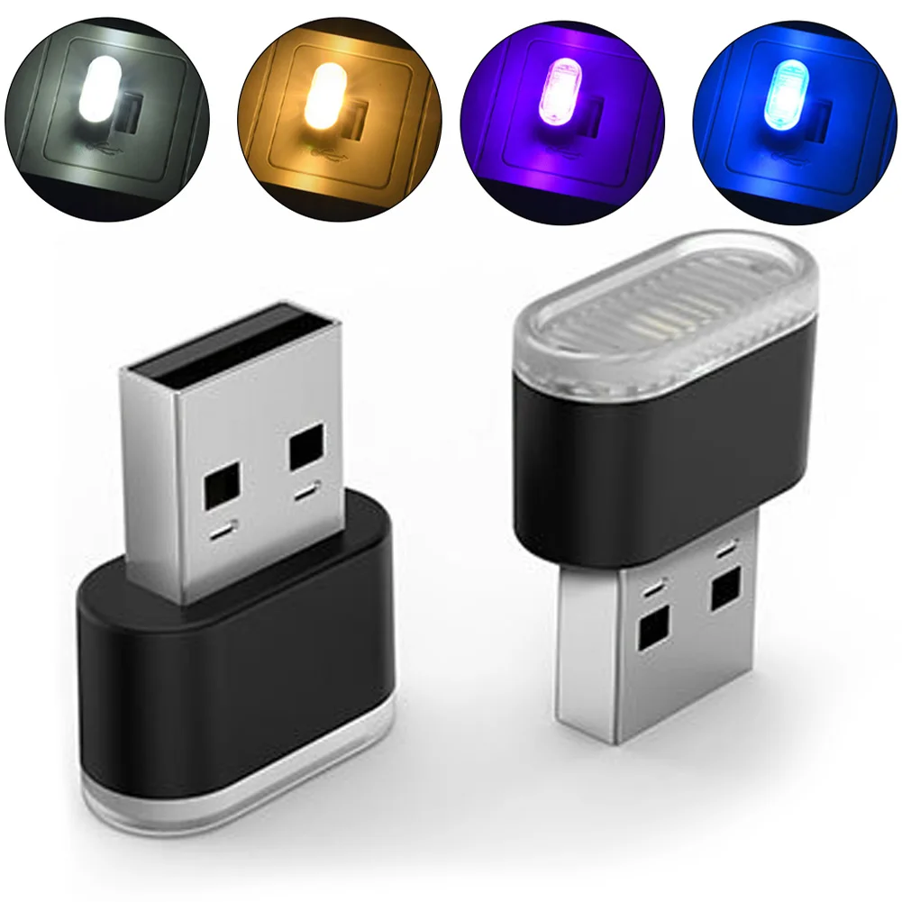 USB Auto Colorful Light Car Ac - Electronics Gadgets And Accessories recension och pris