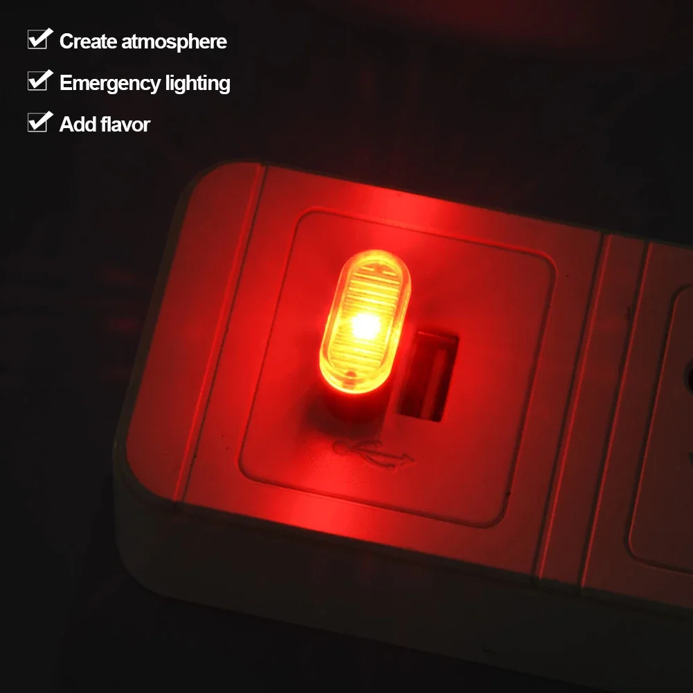 USB Auto Colorful Light Car Ac - Electronics Gadgets And Accessories recension och pris