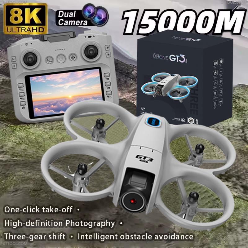 NEW Original GT3 MINI Drone 8K - Electronics New Gadgets recension och pris
