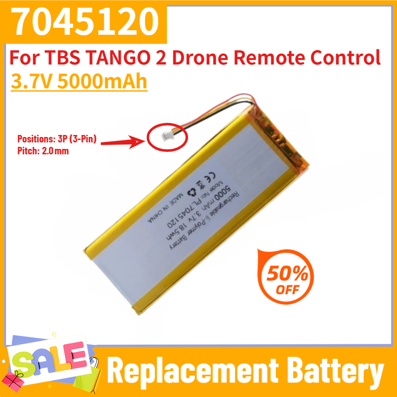 New 3.7V 5000mAh 7045120 Li-po - Electronics New Gadgets recension och pris