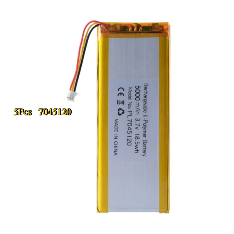 New 3.7V 5000mAh 7045120 Li-po - Electronics New Gadgets recension och pris