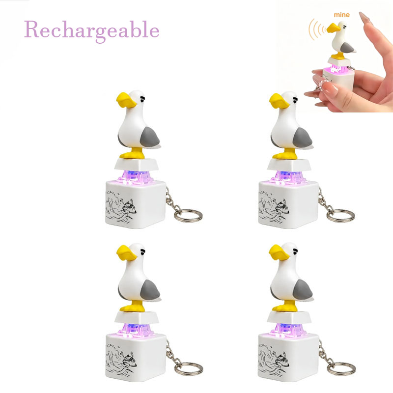=**Mine Seagull Keycap Keychai - Electronics New Gadgets recension och pris
