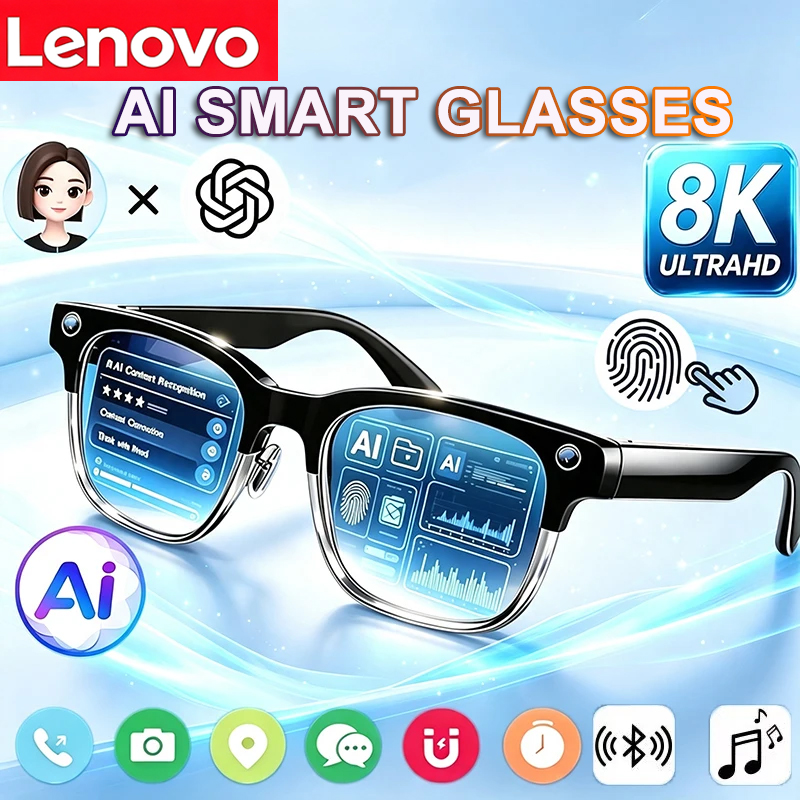 Lenovo 8K HD AI Smart Glasses  - Smart Glasses Ar recension och pris
