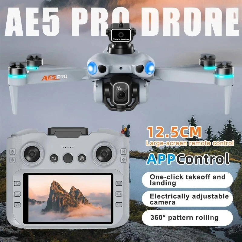 Original 2026 NEW AE5 Drone 4K - Electronics New Gadgets recension och pris
