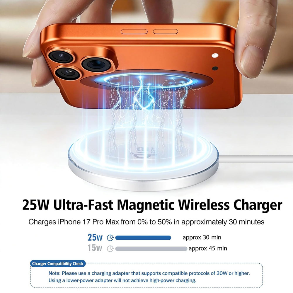 25W Qi2 Magnetic Wireless Char - Portable Wifi Hotspot recension och pris
